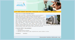 Desktop Screenshot of penzionanjel.sk